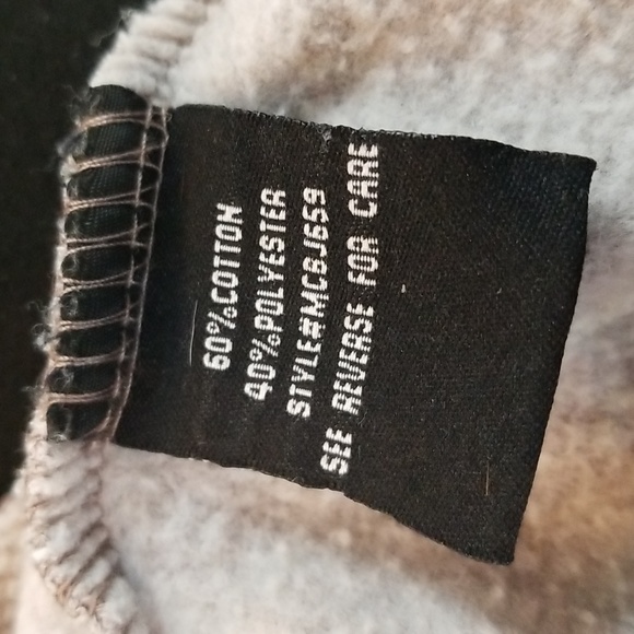 Blanc Noir Small Taupe/Champagne Draped front hoodie. - Picture 10 of 11